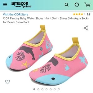 Infant water shoes